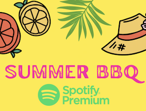 spotify summer bbq